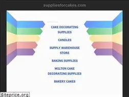 Sites similar to suppliesforcakes.com