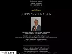 Sites similar to supply-manager.de