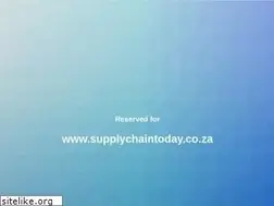 Sites similar to supplychaintoday.co.za
