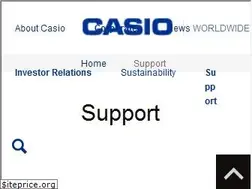 Sites similar to support.casio.com