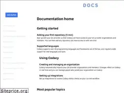Sites similar to support.codacy.com