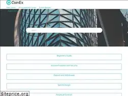 Sites similar to support.coinex.com