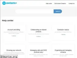 Sites similar to support.contactsplus.com
