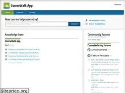Sites similar to support.coursewalkapp.com