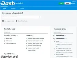 Sites similar to support.dash.org