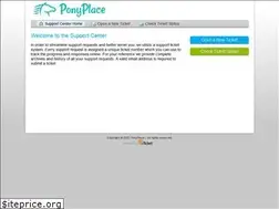 Sites similar to support.ponyplace.net