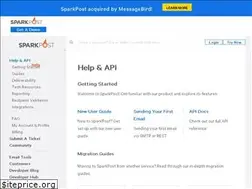 Sites similar to support.sparkpost.com