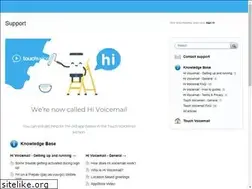 Sites similar to support.touchvoicemail.com
