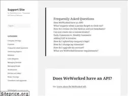 Sites similar to support.weworked.com