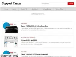Sites similar to supportcanon.com