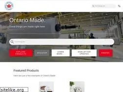 Sites similar to supportontariomade.ca