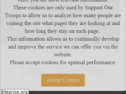Sites similar to supportourtroops.org
