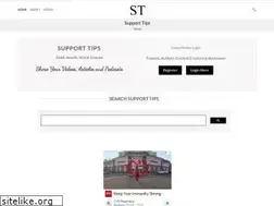 Sites similar to supporttips.com