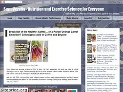 Sites similar to suppversity.blogspot.de