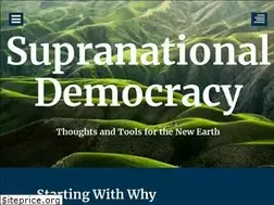 Sites similar to supranationaldemocracy.net