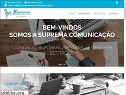 Sites similar to supremacomunicacaovisual.com.br