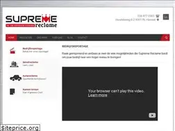 Sites similar to supreme-reclame.nl