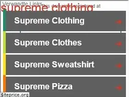 Sites similar to supreme.clothing