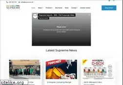 Sites similar to supreme.co.uk