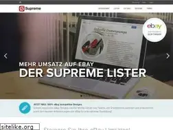 Sites similar to supreme.de