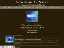 Sites similar to supremeairductservice.com