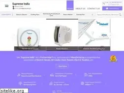 Sites similar to supremeappliances.co.in