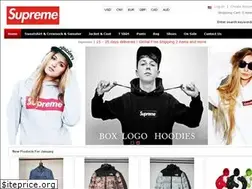 Sites similar to supremeclothingstore.com