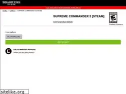 Sites similar to supremecommander2.com