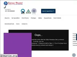 Sites similar to supremehospital.in