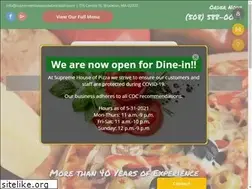 Sites similar to supremehousepizzabrockton.com