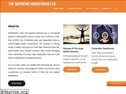Sites similar to supremeindustries.biz