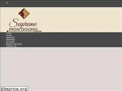 Sites similar to supremeirondoors.com