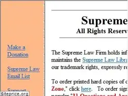Sites similar to supremelaw.org