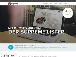 Sites similar to supremelister.com