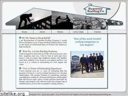 Sites similar to supremeroofing.net