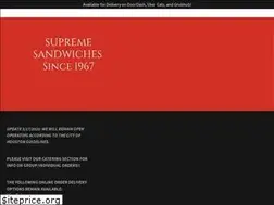 Sites similar to supremesandwiches.com
