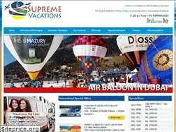 Sites similar to supremevacations.in