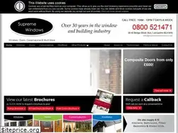 Sites similar to supremewindows.co.uk