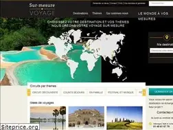 Sites similar to sur-mesure.voyage