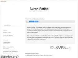 Sites similar to surahfatiha.com