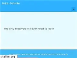 Sites similar to surajmishra.co