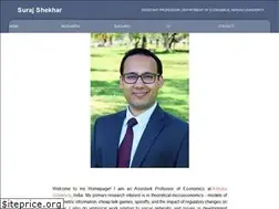 Sites similar to surajshekhar.com