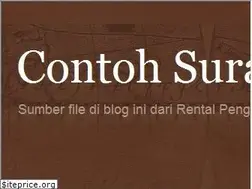 Sites similar to suratsuratresmi.blogspot.com