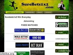 Sites similar to surebets1x2.com