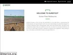 Sites similar to surefootfootings.com.au