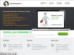Sites similar to suremontuok.lt