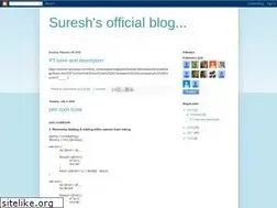 Sites similar to sureshofficial.blogspot.com