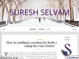 Sites similar to sureshselvam.com