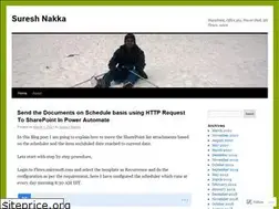 Sites similar to sureshunakka87.wordpress.com