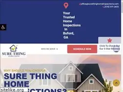 Sites similar to surethinghomeinspections.com